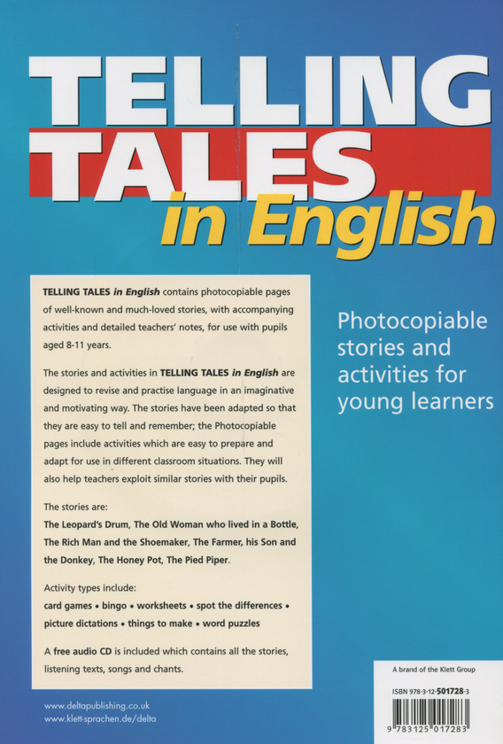[object Object] «Telling Tales in English. Photocopiable stories and activities for young learners. Book with photocopiable activites and audio-CD», автор Меган Джеймс - фото №2 - мініатюра