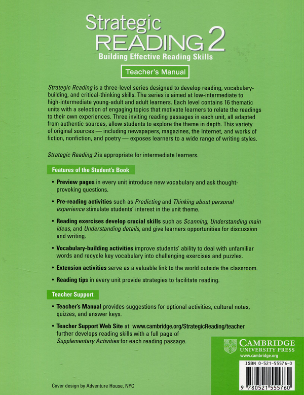 Бумажная книга «Strategic Reading 2. Teacher's Manual: Building Effective Reading Skills», автор Линн Бонестил - фото №1