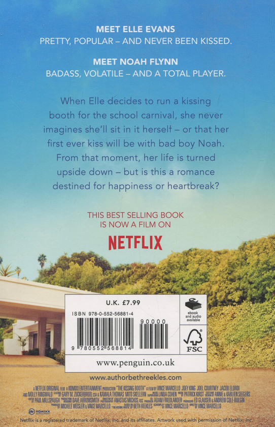 Бумажная книга «The Kissing Booth», автор Бэт Риклз - фото №1