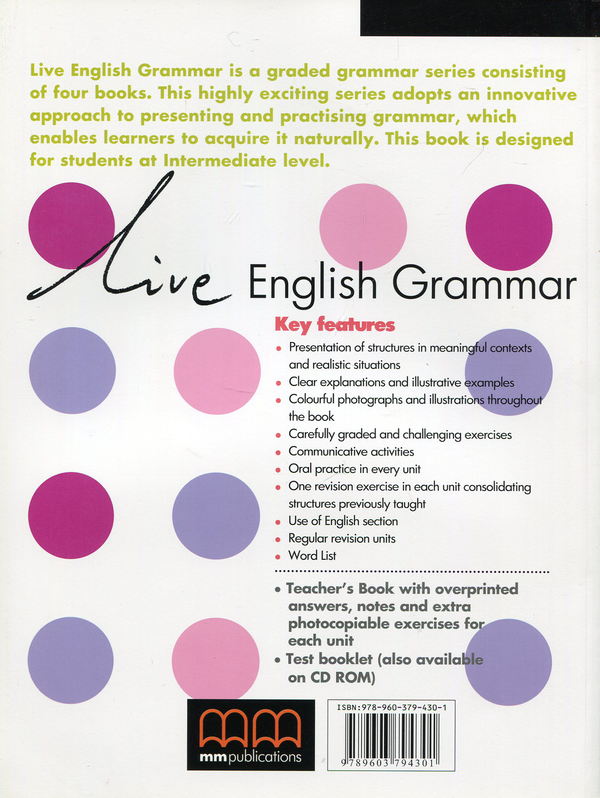 [object Object] «Live English Grammar Int Teacher's Book », автор Эстер Войджицки - фото №2 - миниатюра