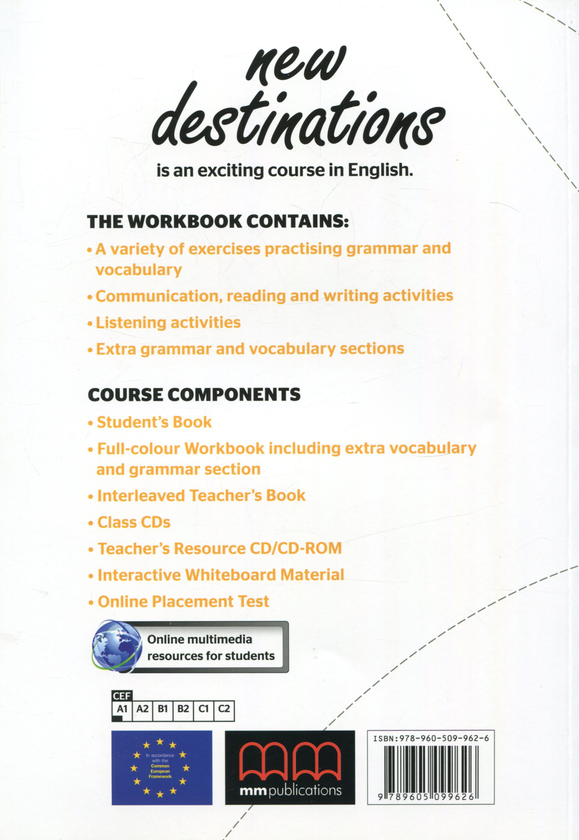 [object Object] «New Destinations. Beginners A1.1. Workbook. Teacher's Edition», авторів Естер Войджицкі, Марілені Малкогіанні - фото №2 - мініатюра