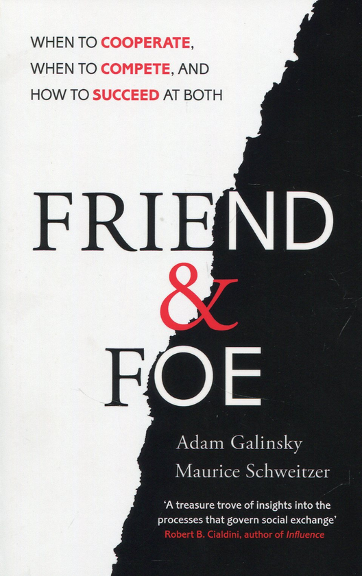 Бумажная книга «Friend and Foe», автор Адам Галинский - фото №1