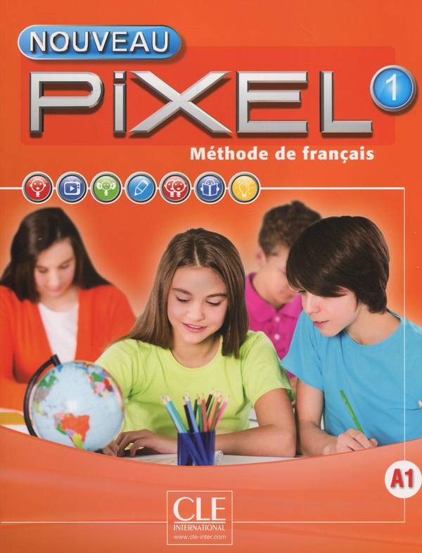 Паперова книга «Nouveau Pixel: Livre de l'eleve 1 + DVD-Rom» - фото №1