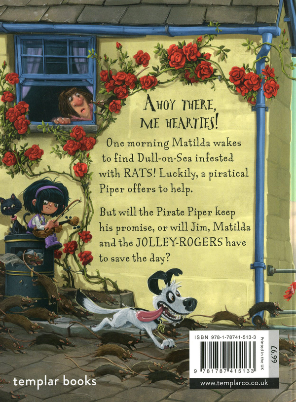 Бумажная книга «The Jolley-Rogers and the Pirate Piper», автор Джонни Дудл - фото №1
