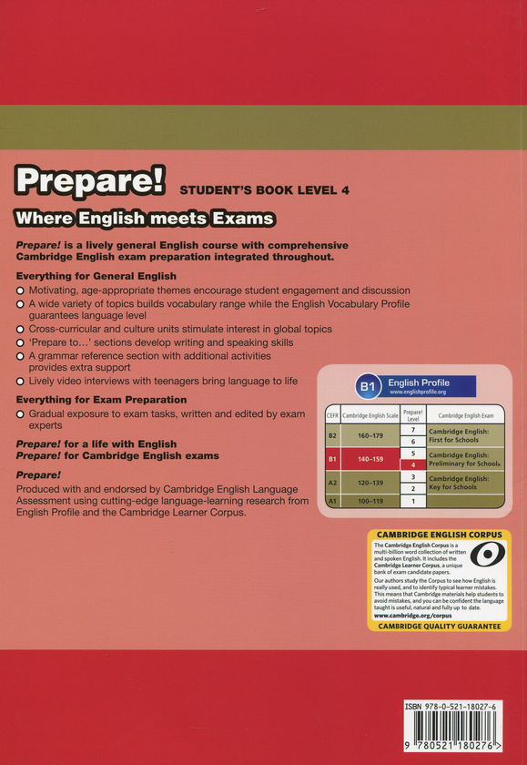 [object Object] «Cambridge English Prepare! Level 4. Student's Book», авторів Джеймс Стайрінг, Ніколас Тімс - фото №2 - мініатюра