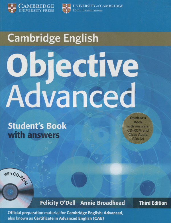 [object Object] «Objective Advanced.Student's Book Pack (+ Answers, 2 CD)», авторів Фелісіті О'Делл, Енні Бродхед - фото №1
