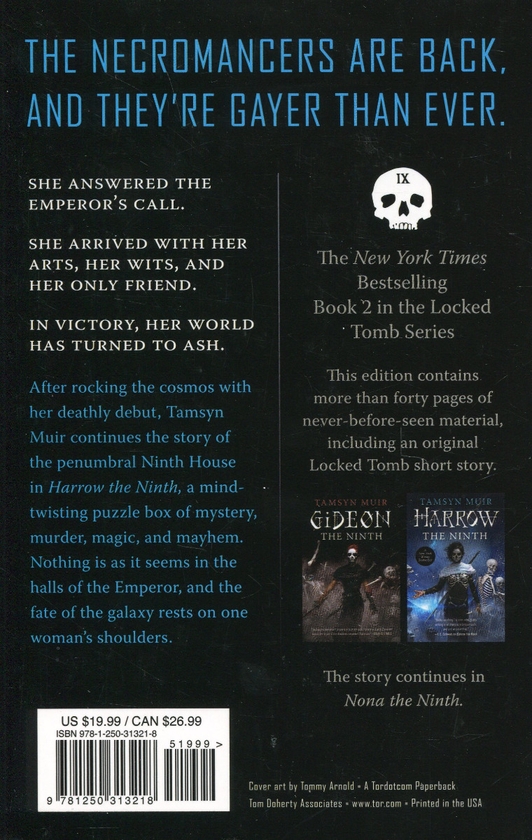 Бумажная книга «Harrow the Ninth», автор Темсин Муир - фото №1
