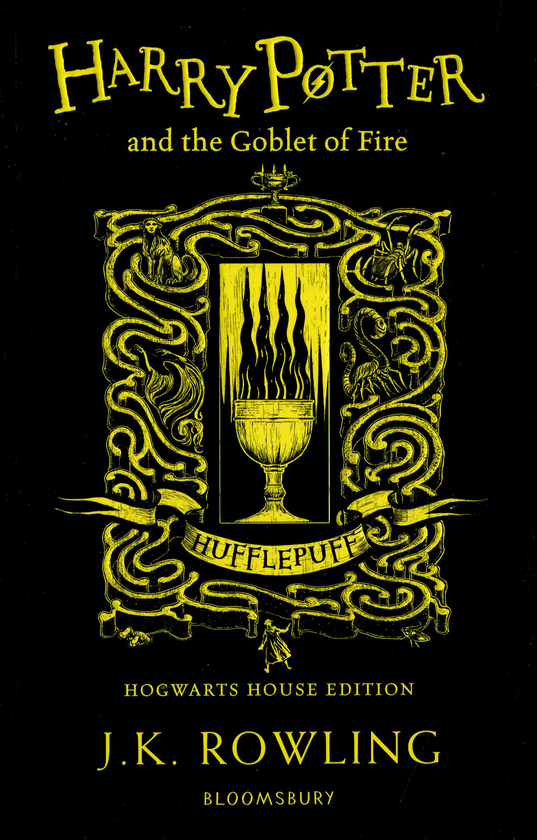 Паперова книга «Harry Potter and the Goblet of Fire (Hufflepuff Edition)», автор Джоан Ролінґ - фото №1