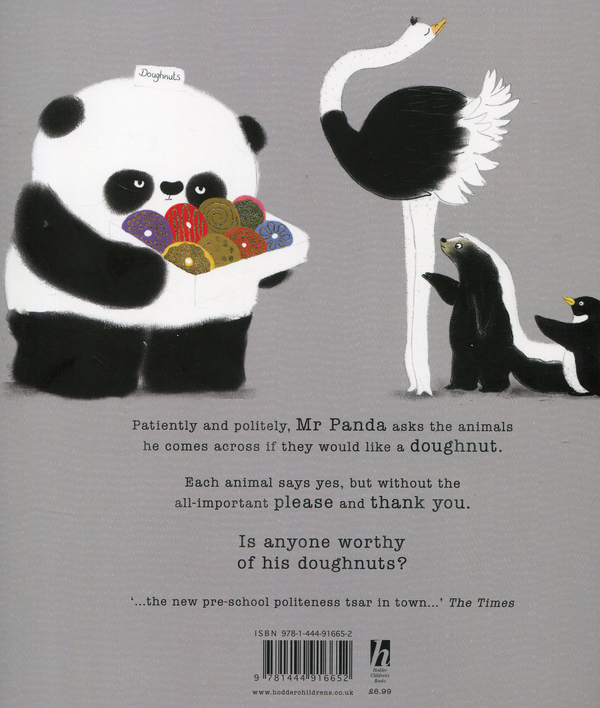 Бумажная книга «Please, Mr Panda», автор Стив Энтони - фото №1