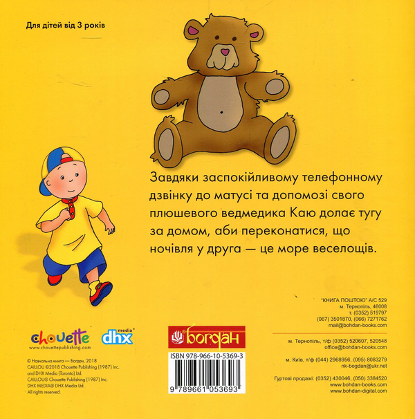 Паперова книга «Каю ночує у друга», автор Надо Ніколь - фото №1
