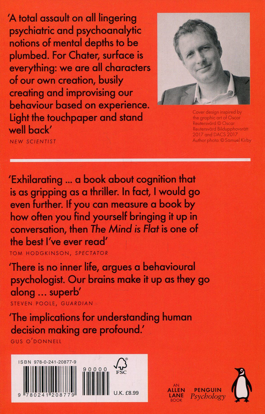 Бумажная книга «The Mind is Flat. The Illusion of Mental Depth and the Improved Mind», автор Ник Чейтер - фото №1