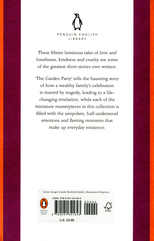 Паперова книга «The Garden Party», автор Кетрін Менсфілд - фото №1