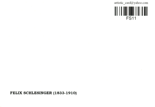  «Открытка Felix Schlesinger (FS11)», бренда Artistic Card - фото №1