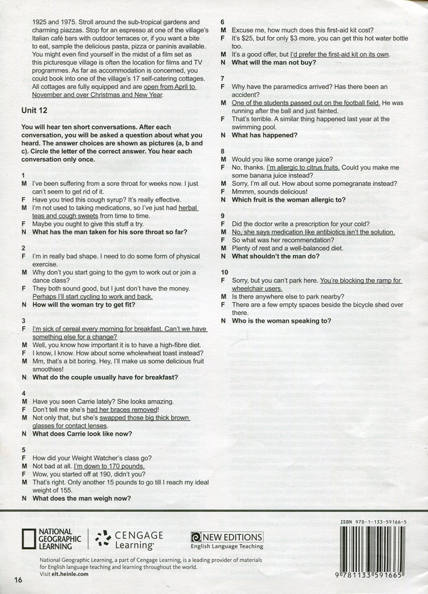 [object Object] «Close-Up B2  Workbook Key & Recording Script» - фото №2 - мініатюра