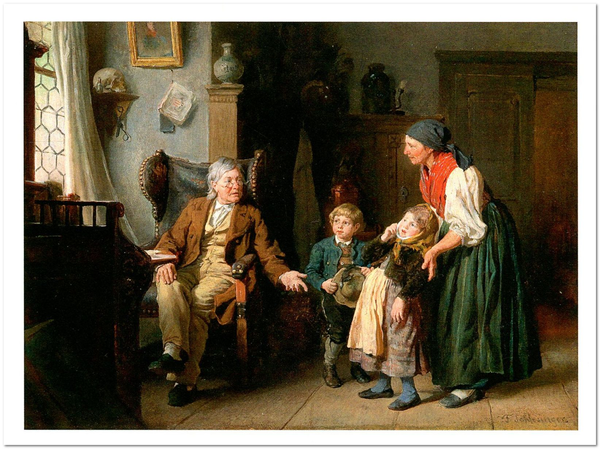  «Открытка Felix Schlesinger - The Village Doctor (FS10)», бренда Artistic Card - фото №1