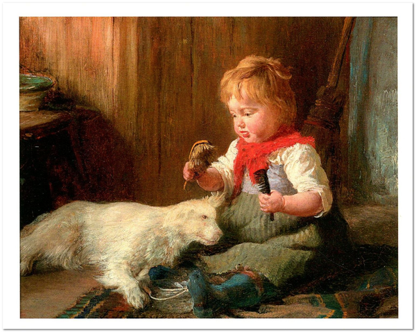 «Открытка Felix Schlesinger - The Young Hairdresser (FS09)», бренда Artistic Card - фото №1