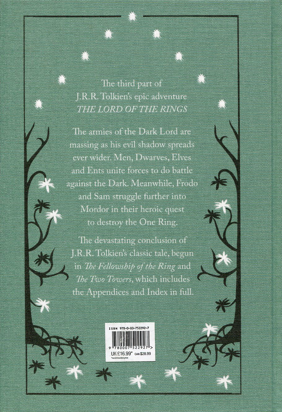 Бумажная книга «The Lord of the Rings. Part 3. The Return of the King. Collector's Edition », автор Джон Р. Р. Толкин - фото №1