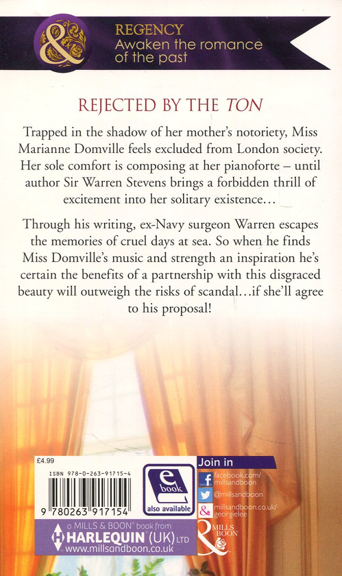 Бумажная книга «Miss Marianne's Disgrace», автор Джорджи Ли - фото №1