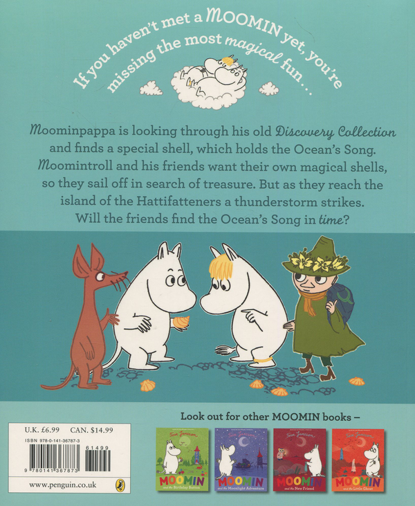 Бумажная книга «Moomin and the Ocean's Song», автор Туве Янссон - фото №1