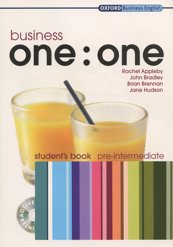 [object Object] «Business one:one. Pre-internediate. Student's Book Pack», авторів Рейчел Епплбы, Джон Бредлі, Брайан Бреннан, Джейн Хадсон - фото №1