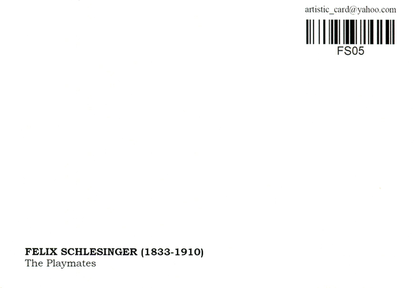 «Открытка Felix Schlesinger - The Playmates (FS05)», бренда Artistic Card - фото №1