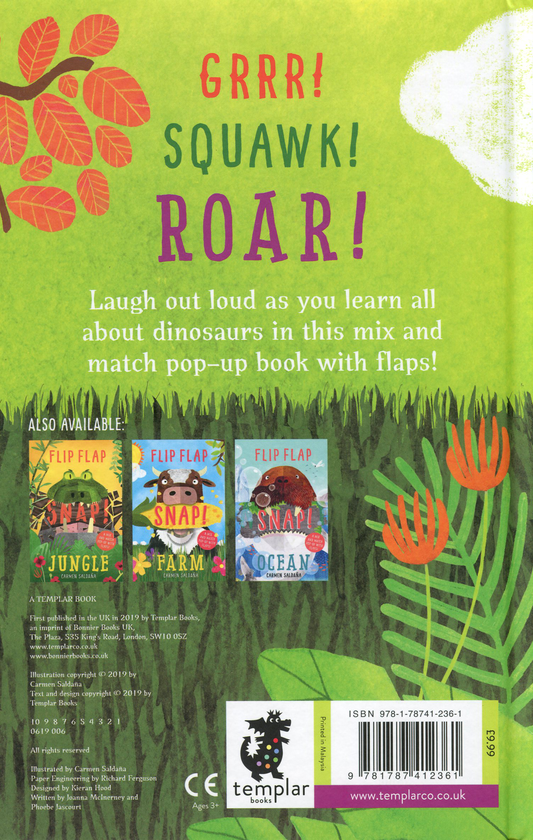 Паперова книга «Dinosaurs», автор Джоанна МакІнерні - фото №1