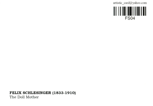 «Открытка Felix Schlesinger - The Doll Mother (FS04)», бренда Artistic Card - фото №1