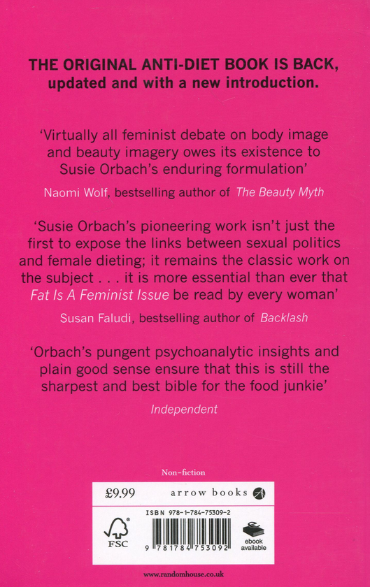Паперова книга «Fat Is A Feminist Issue», автор Сьюзі Орбах - фото №1