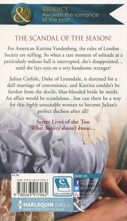 Бумажная книга «An Unsuitable Duchess», автор Лаури Бенсон - фото №1