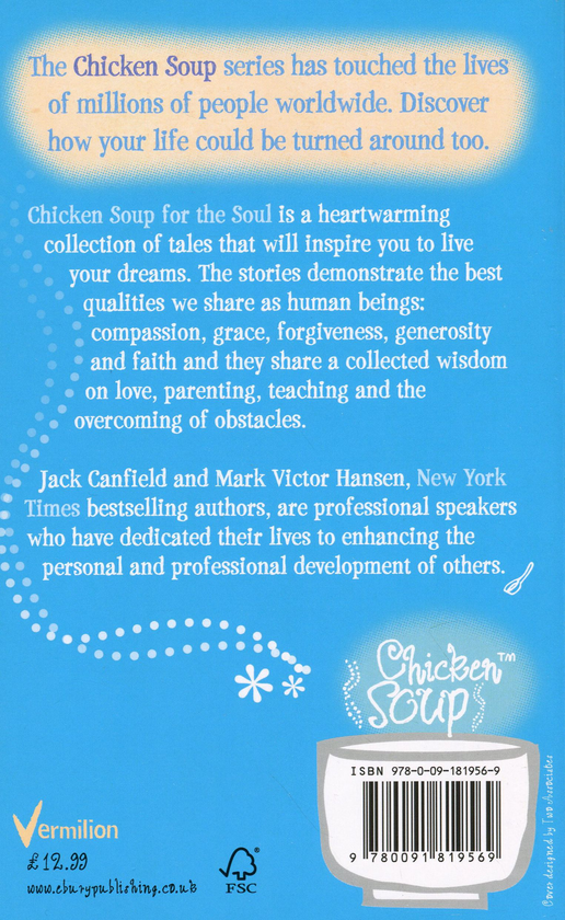 Бумажная книга «Chicken Soup For The Soul», автор Джек Кэнфилд - фото №1