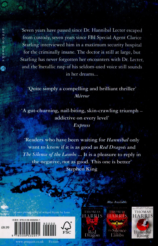 Паперова книга «Hannibal», автор Томас Гарріс - фото №1
