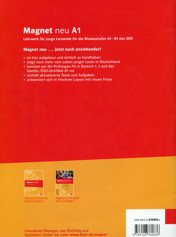 Паперова книга «Magnet neu A1. Deutsch für junge Lernende. Lehrerheft», автор Джорджио Мотта - фото №1