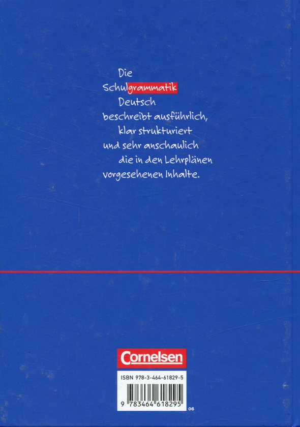 Бумажная книга «Schulgrammatik Deutsch» - фото №1