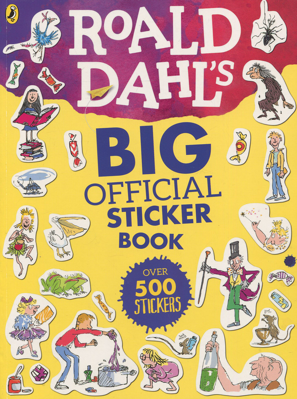 Бумажная книга «Roald Dahl's Big Official Sticker Book», автор Роальд Даль - фото №1