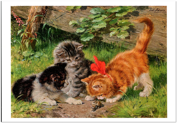  «Листівка Julius Anton Adam (JA03)», бренду Artistic Card - фото №1