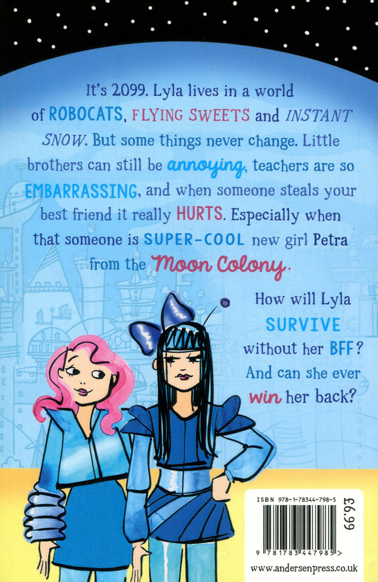 Бумажная книга «A Moon Girl Stole My Friend», автор Ребекка Паттерсон - фото №1
