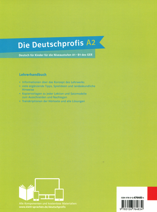 Бумажная книга «Die Deutschprofis A2. Lehrerhandbuch» - фото №1