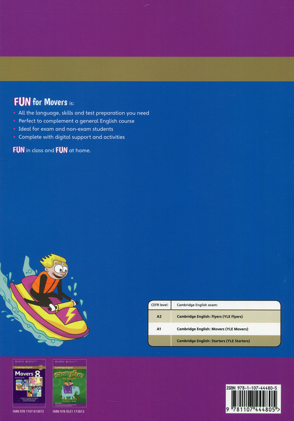 [object Object] «Fun for Movers. Third Edition. Teacher's Book with Downloadable Audio», авторів Енн Робінсон, Карен Саксбі - фото №2 - мініатюра