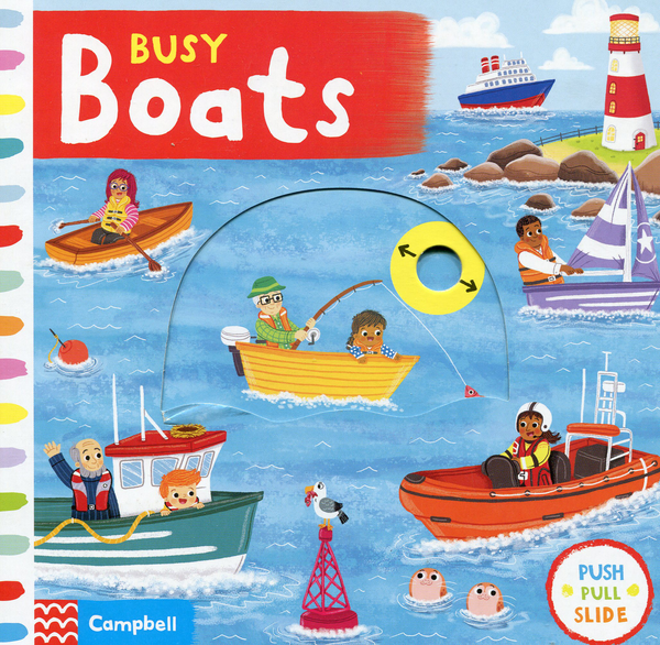 Бумажная книга «Busy Boats» - фото №1