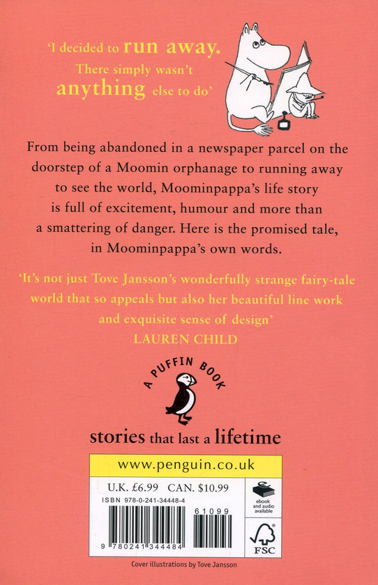 Бумажная книга «The Exploits of Moominpappa», автор Туве Янссон - фото №1