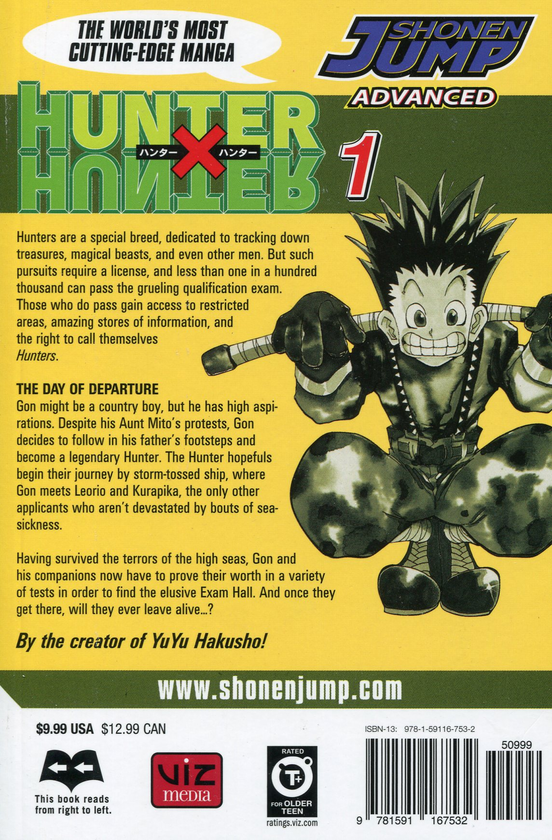 HUNTER×HUNTER 1〜36 Hunter x Hunter Volume 1 - 36 complete manga comics Set