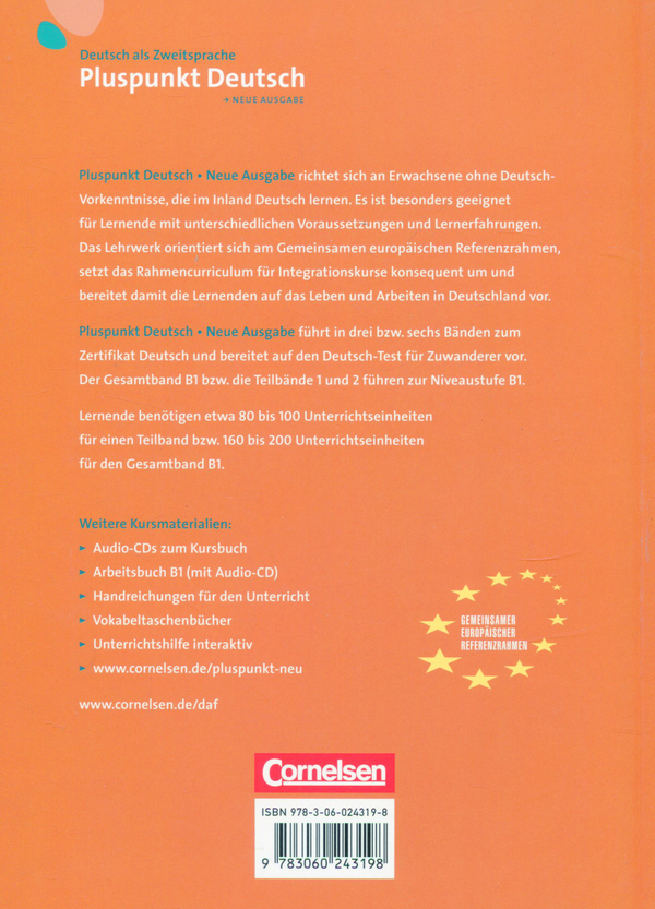Бумажная книга «Pluspunkt Deutsch B1. Kursbuch Teilband 2. Neue Ausgabe» - фото №1