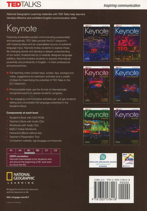 [object Object] «Keynote Intermediate. Teacher`s Book (+ Audio-CD)», автор Деніел Барбер - фото №2 - мініатюра
