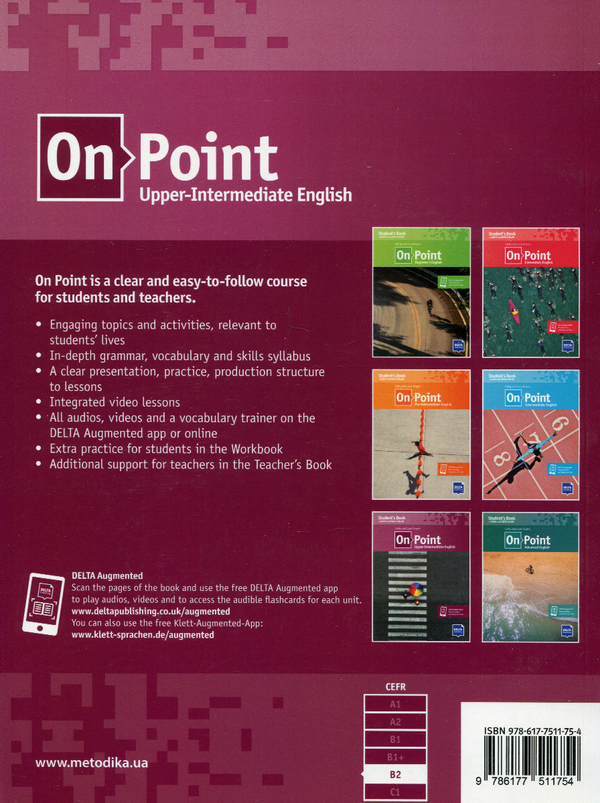 [object Object] «On Point B2 Upper-Intermediate English. Student`s book», авторів Кеті Роджерс, Луїс Роджерс - фото №2 - мініатюра