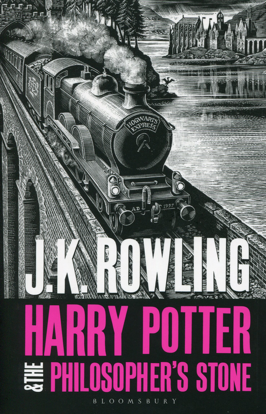 Паперова книга «Harry Potter and the Philosopher's Stone», автор Джоан Ролінґ - фото №1