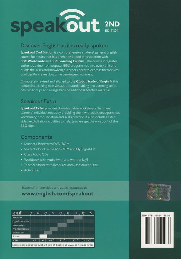 [object Object] «Speakout (2nd Edition) Starter Students` Book (+ DVD-ROM)», авторів Стів Оукс, Френсіс Елес - фото №2 - мініатюра