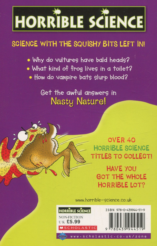 Паперова книга «Nasty Nature», автор Нік Арнольд - фото №1