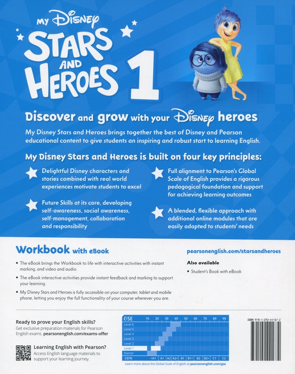 Бумажная книга «My Disney Stars and Heroes American Edition Level 1 Workbook with eBook», автор Шерил Пелтерет - фото №1