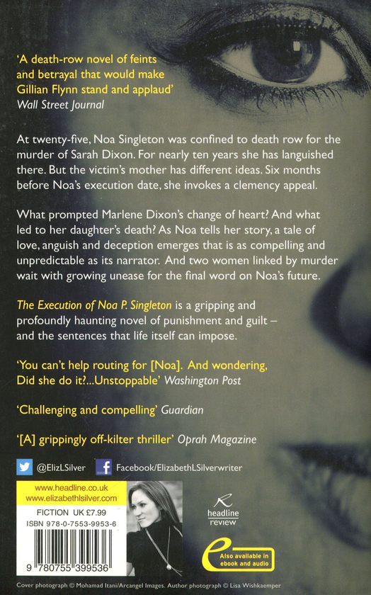 Бумажная книга «The Execution of Noa P. Singleton», автор Элизабет Силвер - фото №1