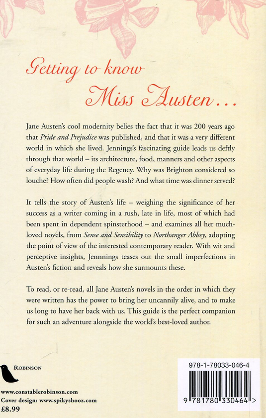 Бумажная книга «A Brief Guide to Jane Austen: The Life and Times of the World’s Favourite Author », автор Чарльз Дженнингс - фото №1